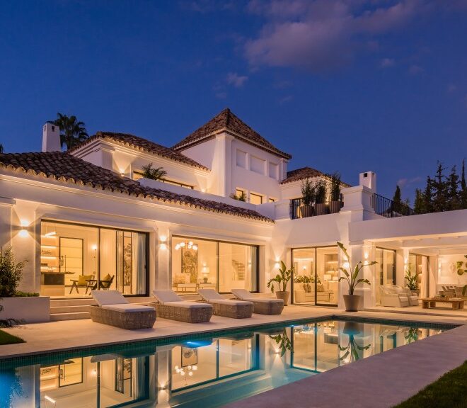 Mediterranean style villa in prestigious position in Nueva Andalucia