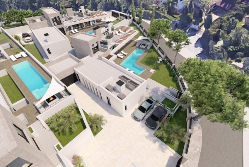 New Development Villas for Sale in El Chaparral, Mijas Costa