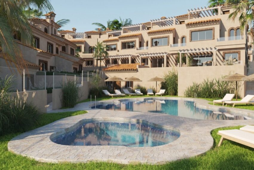 El Campanario Golf, Estepona East - ready to move fully refurbished townhouses