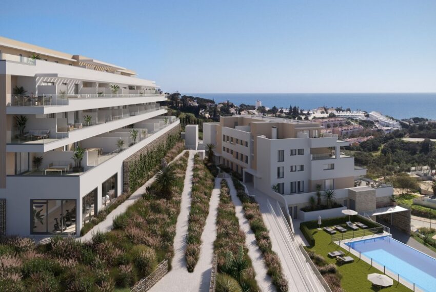 La Cala de Mijas. New homes with sea views! Choice of 2, 3 or 4 bedrooms
