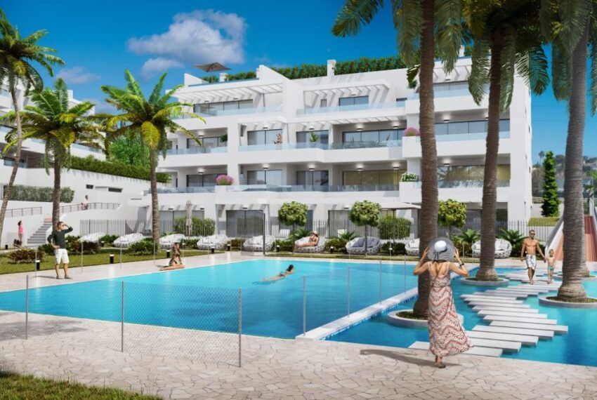 Estepona West - New luxurious complex close to the beach