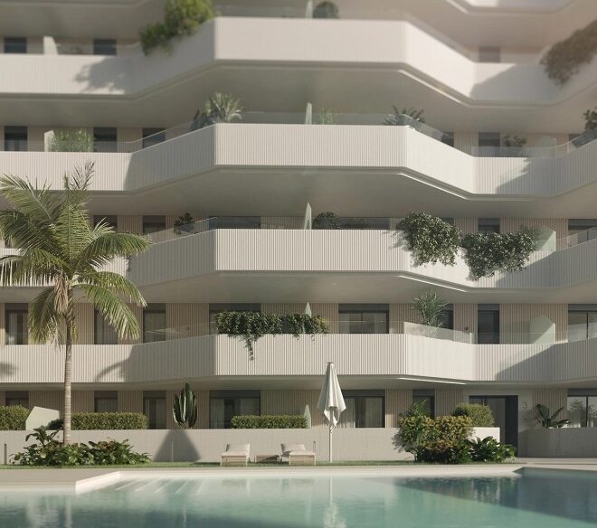 Fantastic new project of 187 new homes with 5-star facilities on-site in Las Lagunas (Mijas Costa).