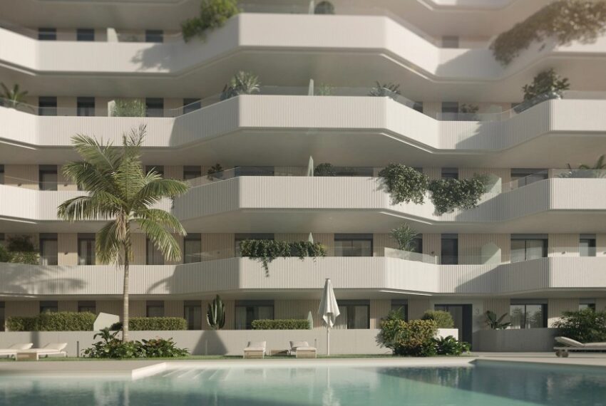 Fantastic new project of 187 new homes with 5-star facilities on-site in Las Lagunas (Mijas Costa).