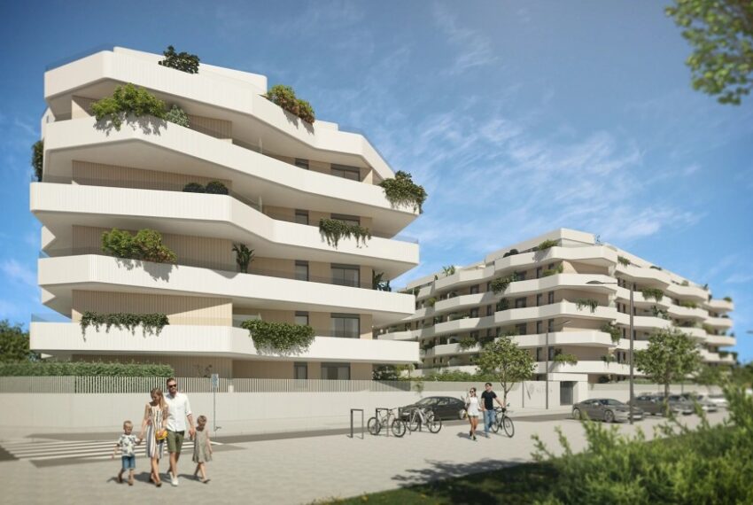 Fantastic new project of 187 new homes with 5-star facilities on-site in Las Lagunas (Mijas Costa).