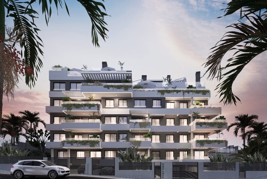 100 meters from the beach in Estepona - 22 new homes to be built